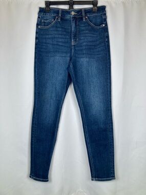 Alexander Jane Tummy Control Everyday Skinny Jeans Dark Wash Sz 10 Cleangirl